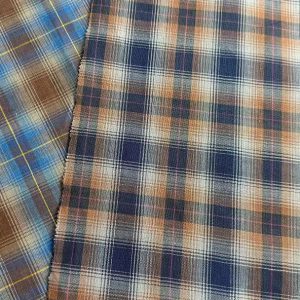 100%100%Ramie yard dyed checks