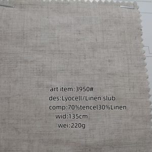 LYocell/Linen slub